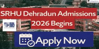 SRHU Dehradun Admissions 2026 Begins; Apply Now @srhu.edu.in